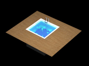 Swimming Pool model 3D Model