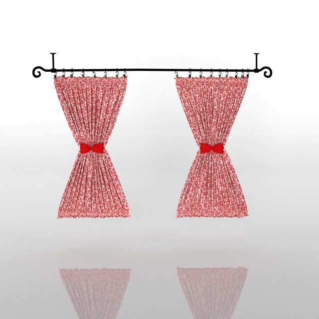 Curtains 3D-Modell .c4d .max .obj .3ds .fbx .stl .blend 