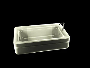 아크릴 욕조 3D 모델