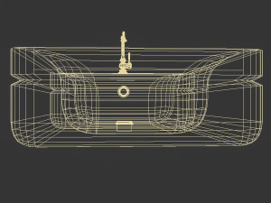 Acrylic bath 3D 模型