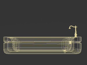 Acrylic bath 3D 模型