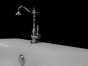 Acrylic bath 3D Model