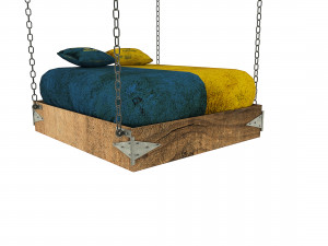 Hanging bed Model 3D