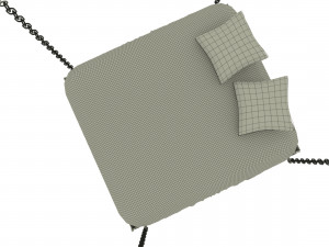 Hanging bed Model 3D