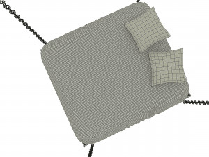 Hanging bed Model 3D