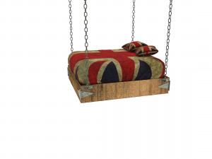 Hanging bed Model 3D