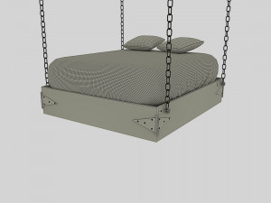 Hanging bed Model 3D
