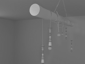 Lamps for Vilage style interiors 3Dモデル