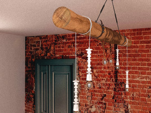 Lamps for Vilage style interiors 3Dモデル
