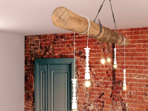 Lamps for Vilage style interiors 3Dモデル