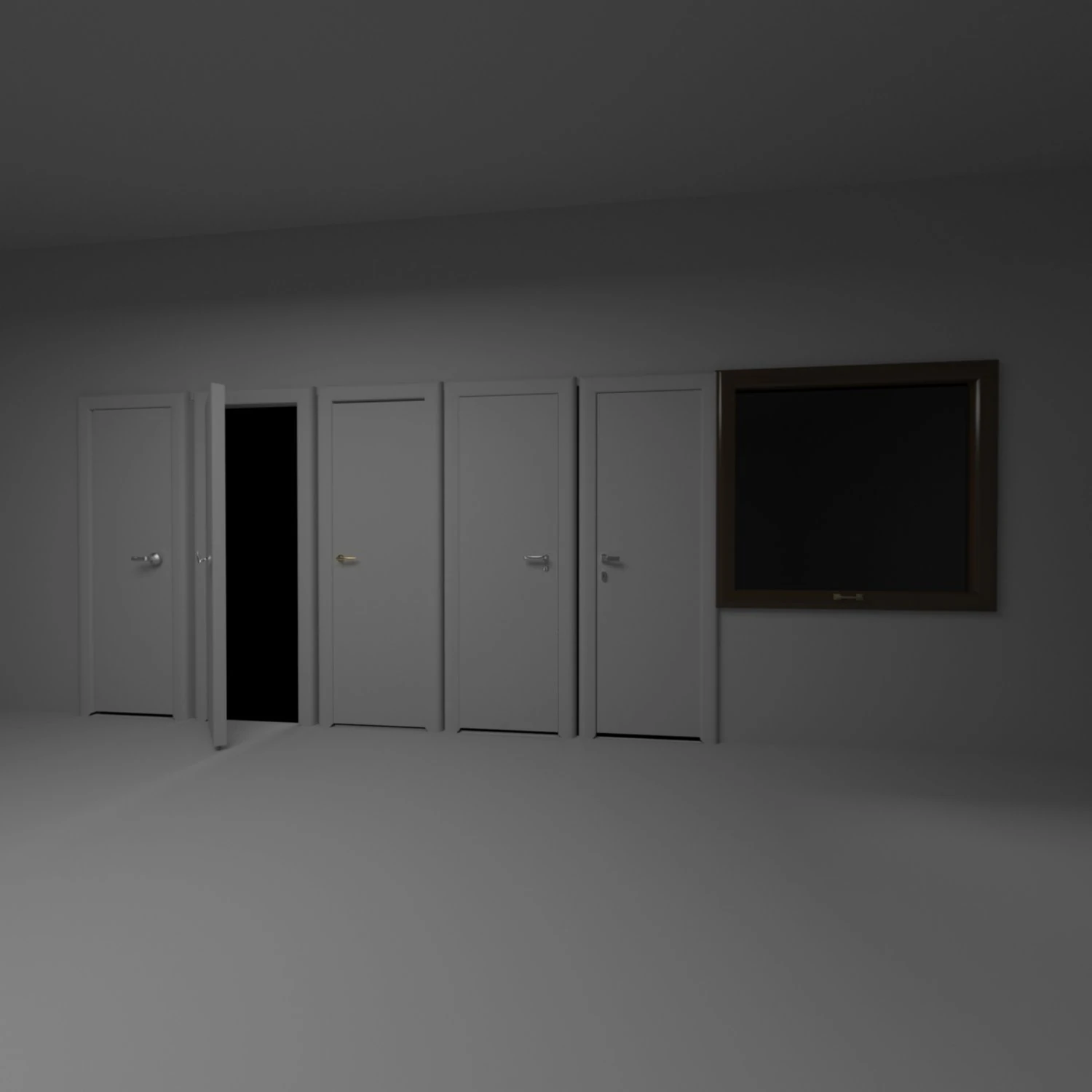 Doorknobs 3D Model .c4d .max .obj .3ds .fbx .stl .blend 