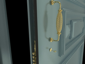 Door and Lock Modelo 3D