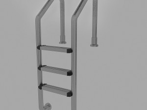 Swimming pool ladder 3D Model