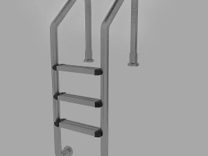 수영장 사다리 3D 모델