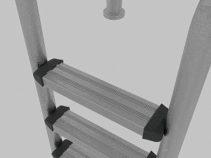 Swimming pool ladder Model 3D