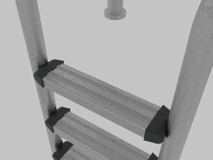 Swimming pool ladder 3D Model