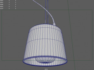 Metal lamp 3D Модель