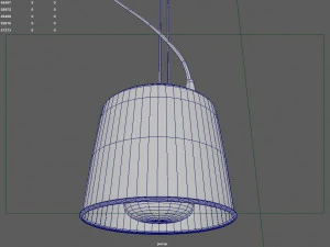 Metal lamp 3D Model