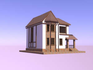 Cottege 3D Модель