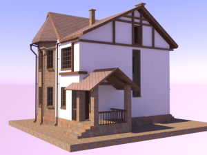 Cottege 3D Модель