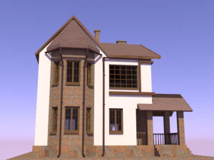 Cottege 3D Model