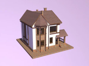 Cottege 3D Model