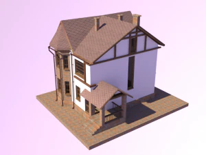 Cottege 3D Model
