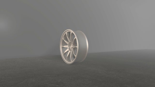 Wheel 3D 模型 .c4d .max .obj .3ds .fbx .stl .blend 