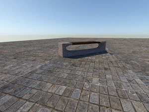 Bench 3D Model
