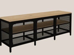 Mueble para TV FJALLBO Modelo 3D