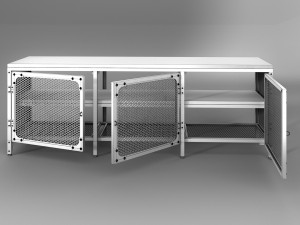 TV Stand FJALLBO Modelo 3D