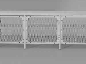 TV Stand FJALLBO Modelo 3D