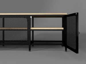 TV Stand FJALLBO Modelo 3D