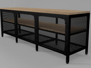 TV Stand FJALLBO Modelo 3D