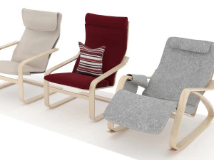 IKEA Pello armchair 3D Model