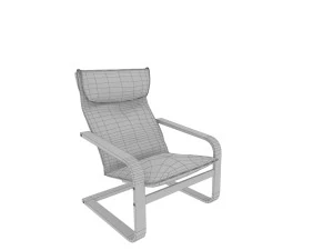 IKEA Pello armchair 3D Model