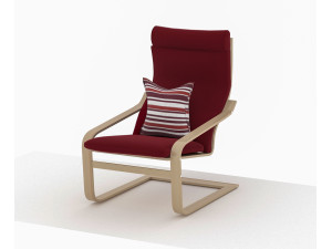 IKEA Pello armchair Modèle 3D
