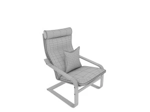IKEA Pello armchair 3D Model