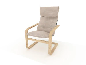 IKEA Pello armchair 3D Model