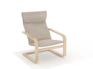 IKEA Pello armchair 3D Model
