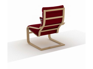IKEA Pello armchair Modèle 3D