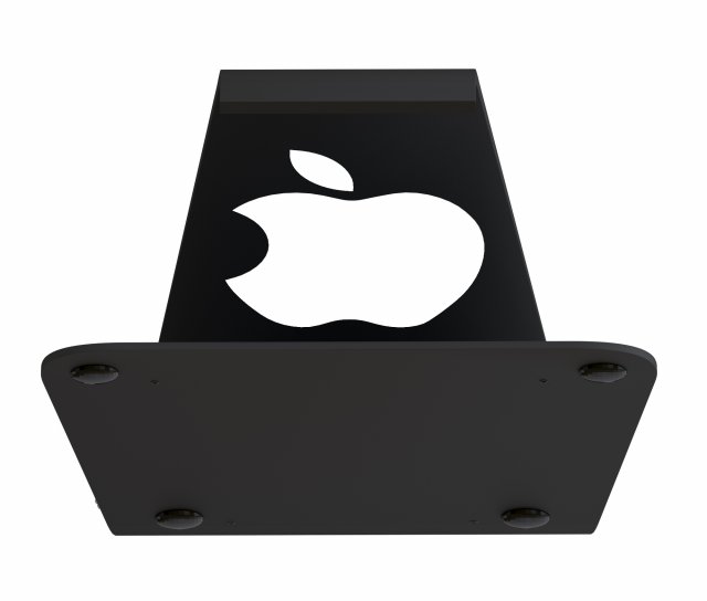 Two in onewireless charger smartphone stand with led backlight 3D Model .c4d .max .obj .3ds .fbx .stl .blend 