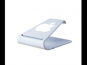 Two in onewireless charger smartphone stand with led backlight 3D Model