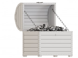 Treasure chests 3D-Modell