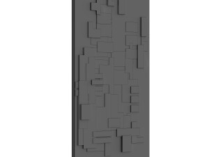 Decorative wall panel for interior Modelo 3D