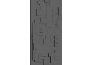 Decorative wall panel for interior 3D Model