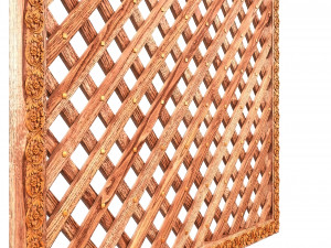 Decorative lattice panel on the wall 3D Модель