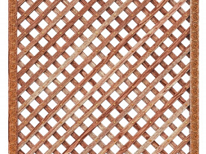 Decorative lattice panel on the wall Model 3D