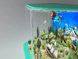 Aquarium 3D Model
