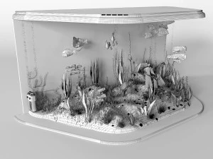 Aquarium 3D Model